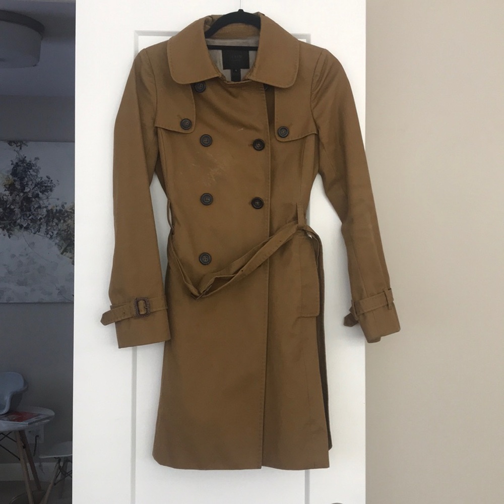 J. Crew collection classic trench coat
